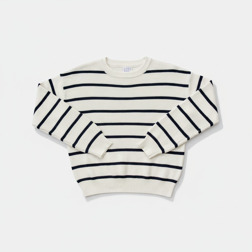 Navy Stripe Adult Knit Sweater - Collection Page