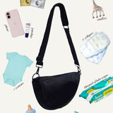 BLACK CROSSBODY BAG