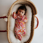 Wild Child Knotted Newborn Baby Gown | Milk & Baby