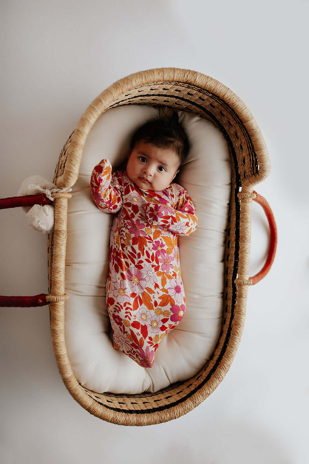 Wild Child Knotted Newborn Baby Gown | Milk & Baby