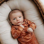 Christmas Pine Tree Knotted Gown | Milk & Baby