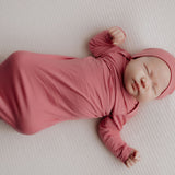 Rose Knotted Newborn Baby Gown