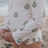 Marigold | Girl's Long Sleeve Swimsuit