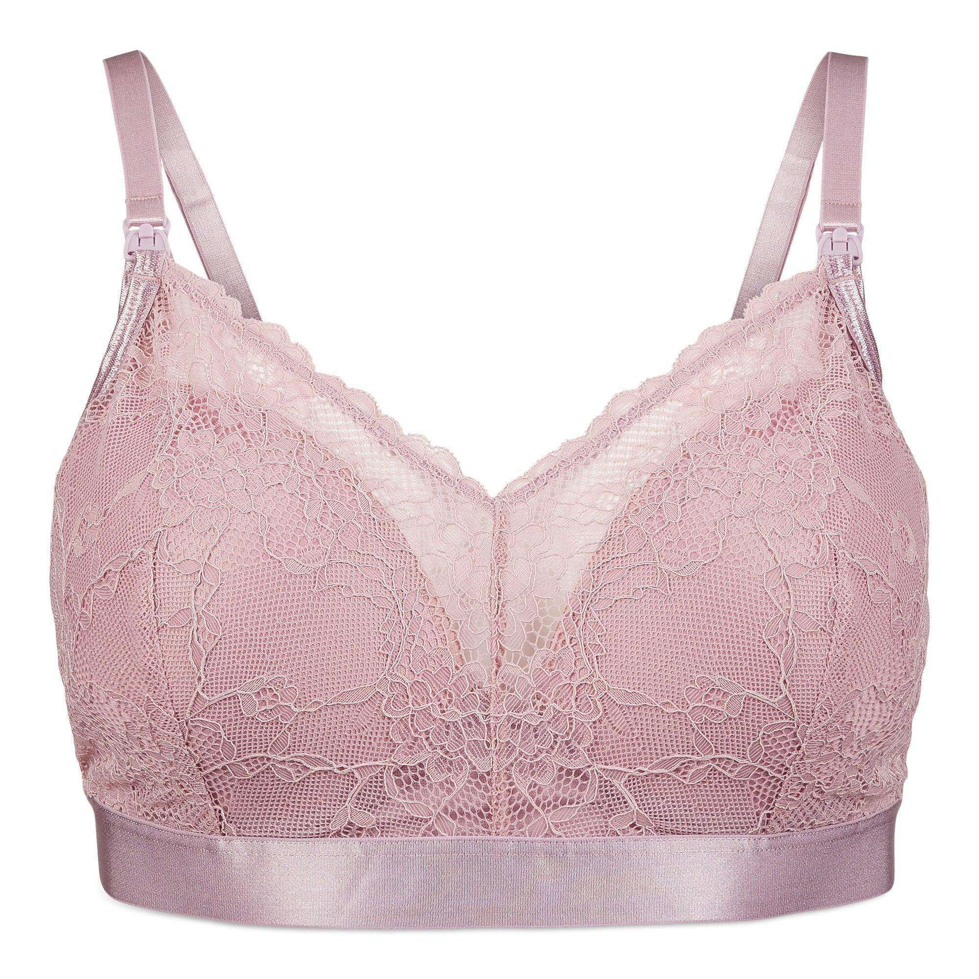 Ooh La La Nursing Bralette in Mauve - Milk & Baby 