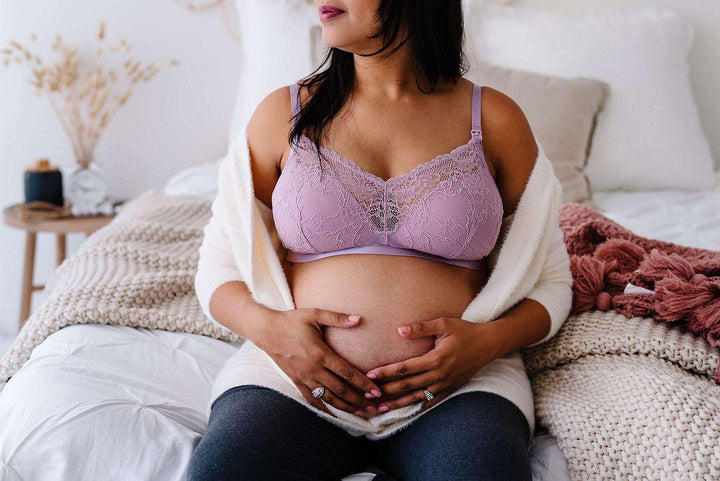 Ooh La La Nursing Bralette in Mauve - Milk & Baby 