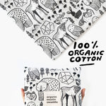 Nordic | Organic Muslin Swaddle | Milk & Baby