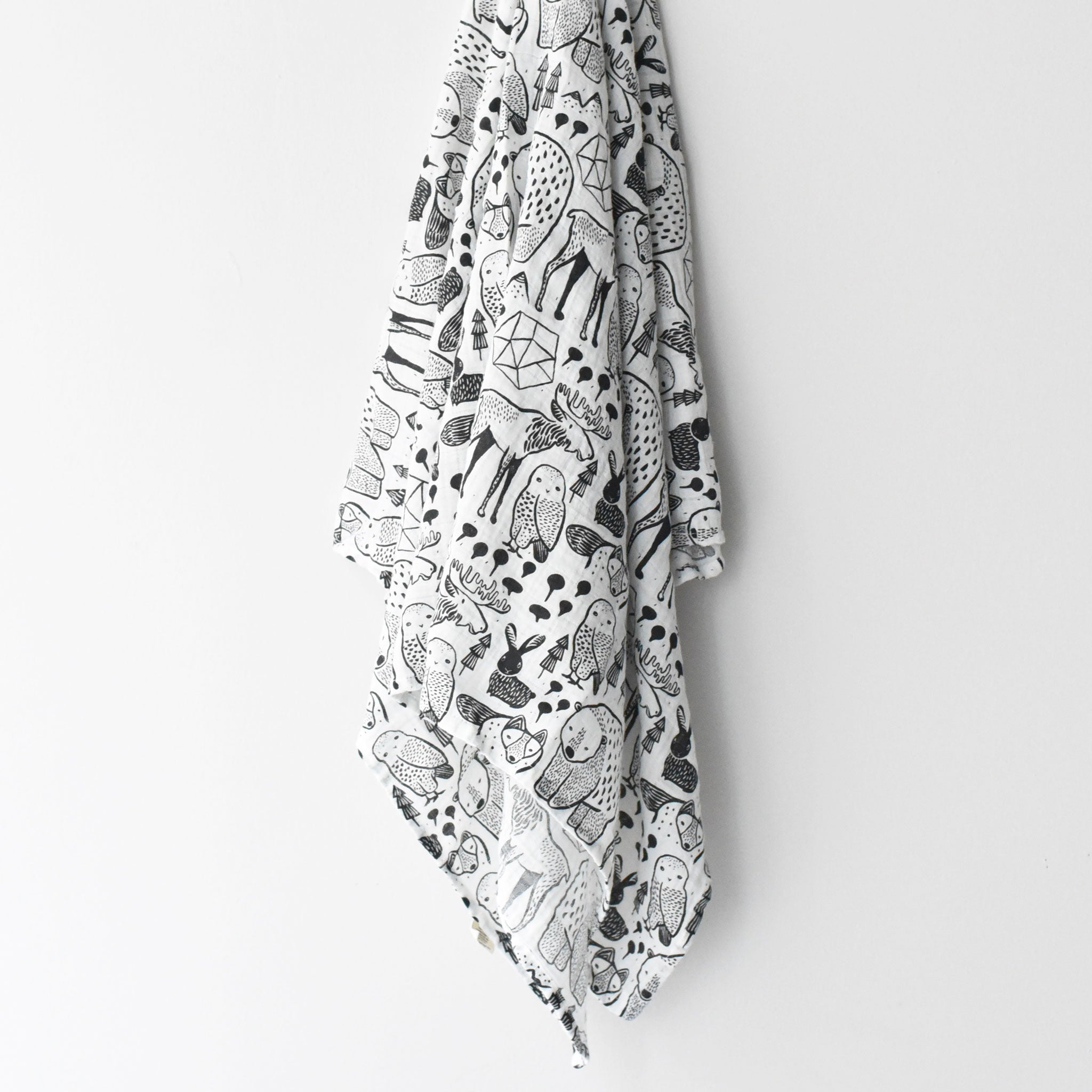 Nordic | Organic Muslin Swaddle | Milk & Baby