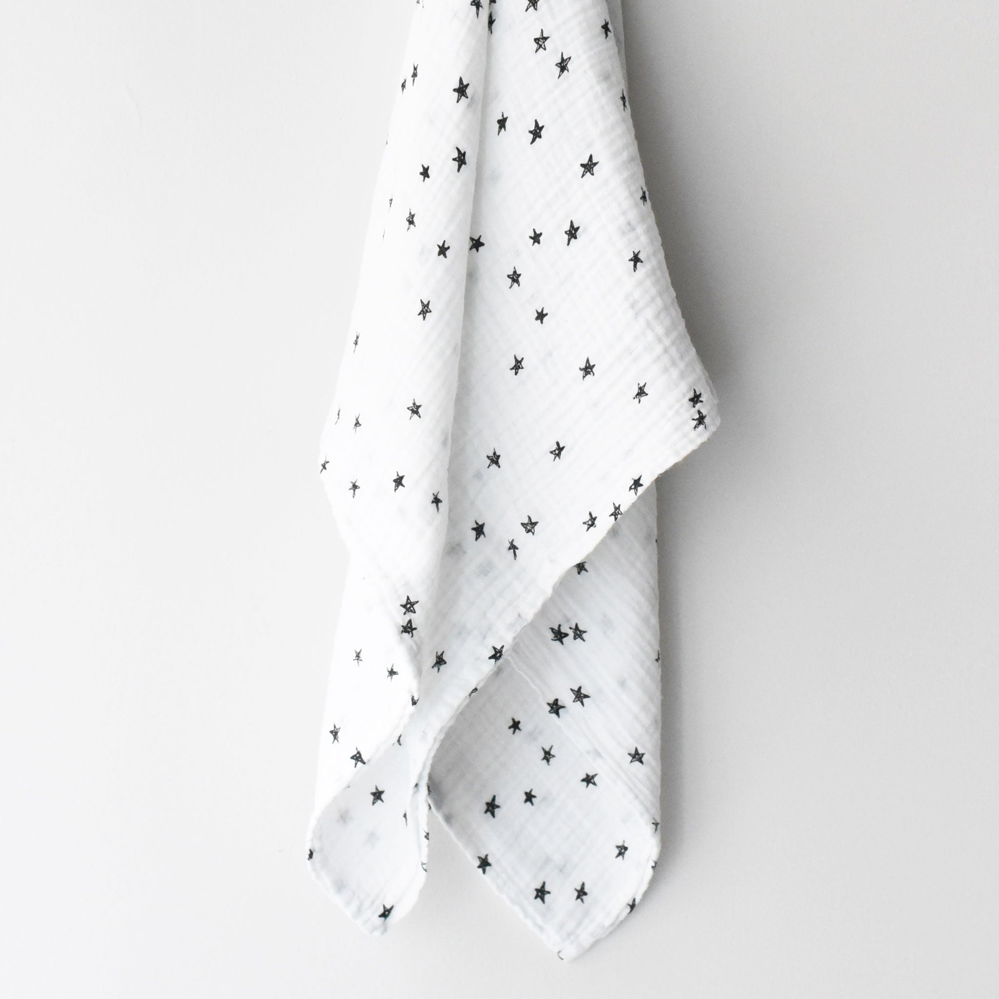 Stars | Organic Muslin Swaddle | Milk & Baby