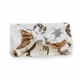 Outlaw Cowboy Ribbed Bamboo Head Wrap - Portrait