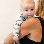 Over the River Zipper Footie | Milk & Baby