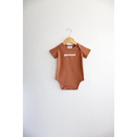Peanut Organic Cotton Baby Onesie | Milk & Baby
