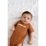 Peanut Organic Cotton Baby Onesie | Milk & Baby