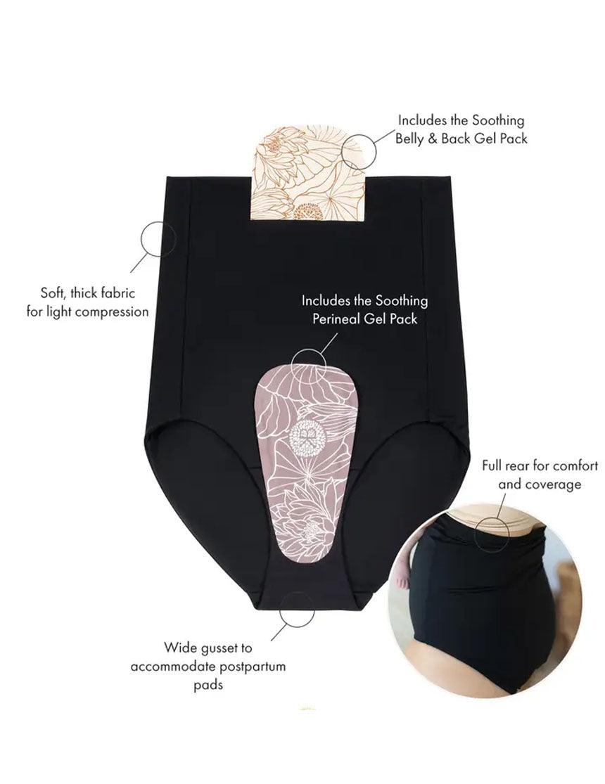 Postpartum Essentials Underwear with 2 Hot / Cold Gel Packs | Milk & Baby