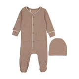Ribbed Grandpa Footie | Cocoa
