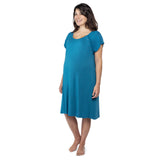 Blue Labor & Delivery Gown