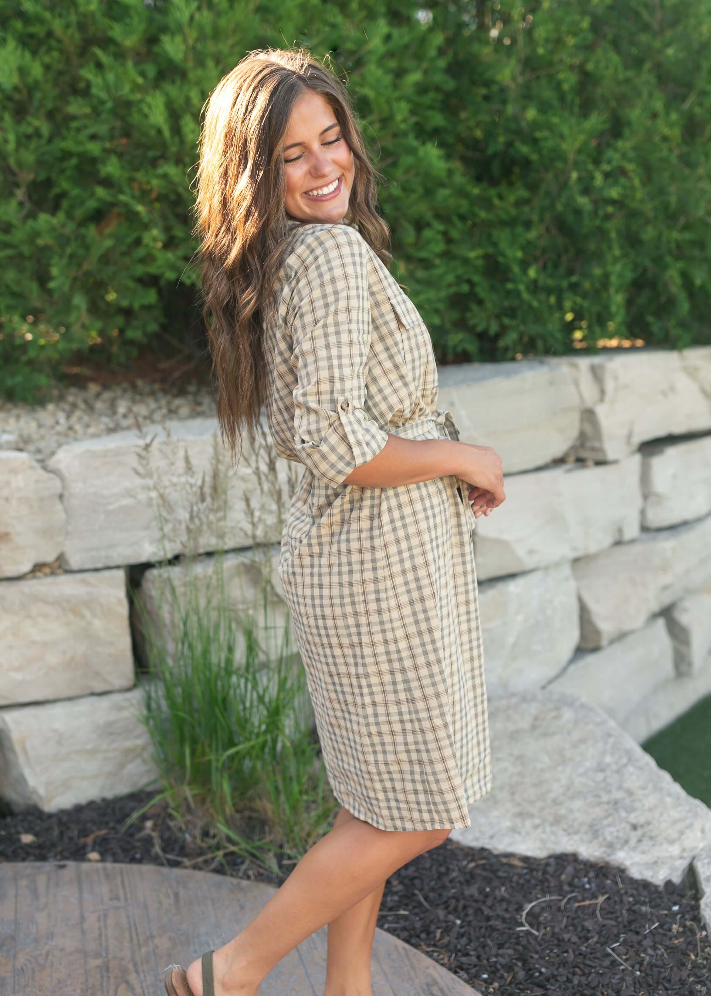 Kimberly Shirt Dress | Milk & Baby