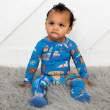 Puppy Pals Blue Footie | Milk & Baby