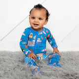 Puppy Pals Blue Footie | Milk & Baby