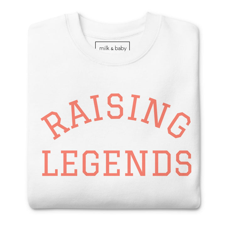 Raising Legends Sweatshirt - Milk & Baby 