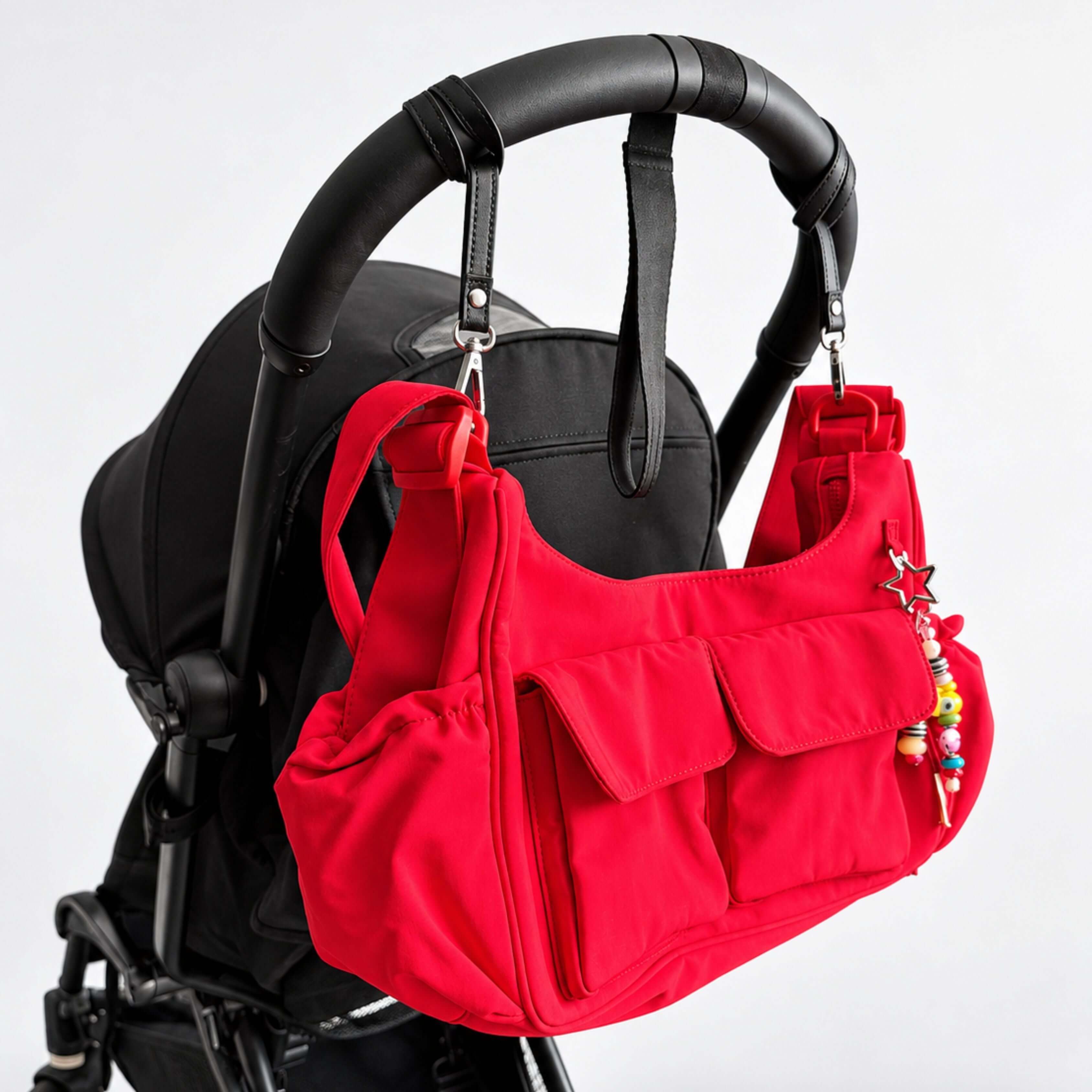 Cargo Crossbody Diaper Bag | The roomiest citymouse crossbody: 11 liters, two cargo pockets and room for four drinks, in a lightweight bag that looks like an everyday purse. | Milk & Baby