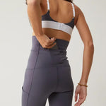 Resilience | Performance Maternity & Postpartum Leggings | Slate | Milk & Baby