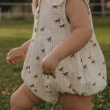 Wild Horses | Muslin Romper | Milk & Baby