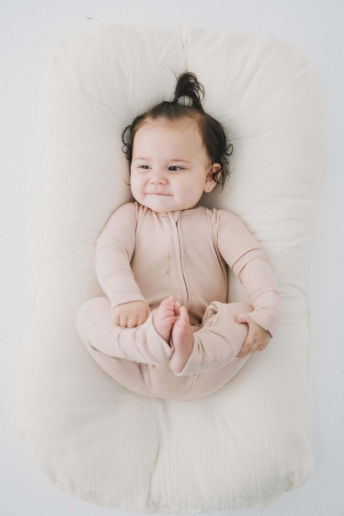 Rue Zipper Romper | Milk & Baby