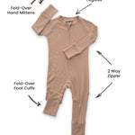 Rue Zipper Romper | Milk & Baby