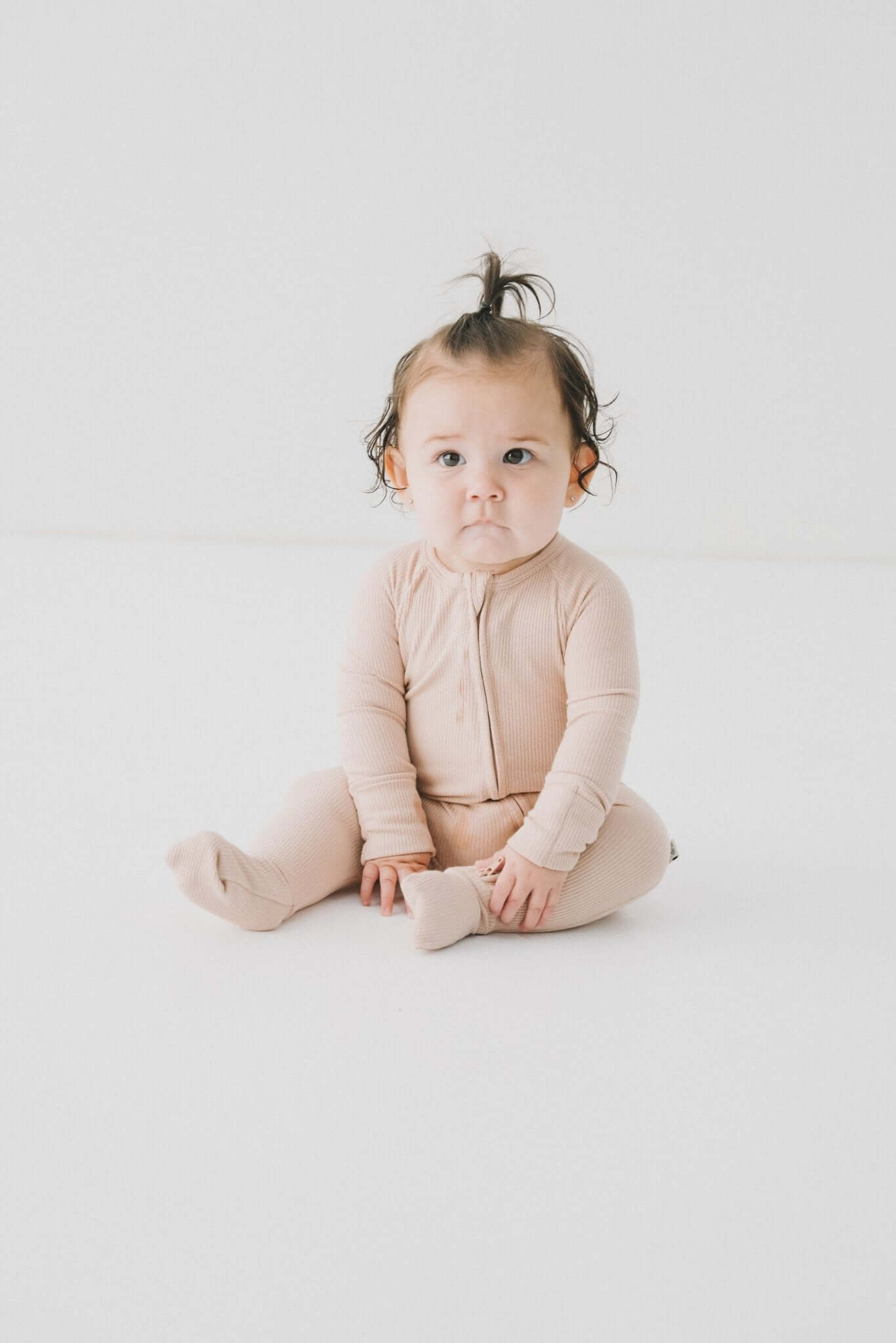 Rue Zipper Romper | Milk & Baby