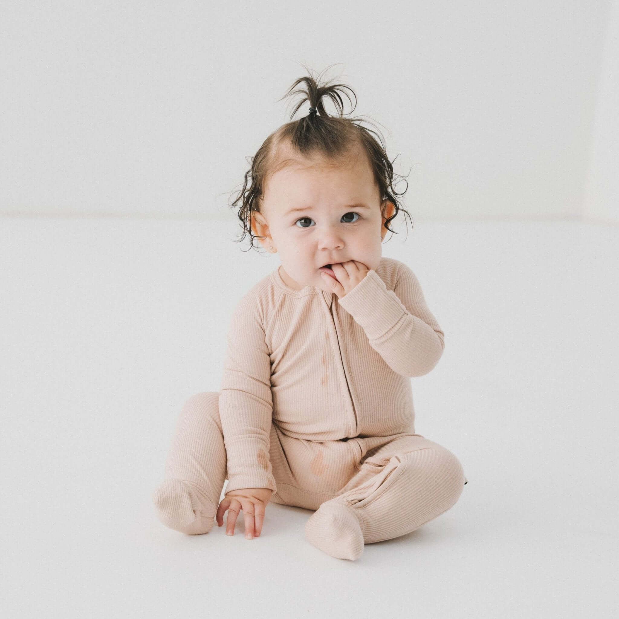 Rue Zipper Romper | Milk & Baby