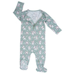 Ruff and Stuff Zipper Footie | Milk & Baby