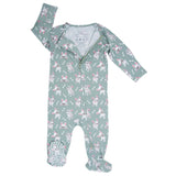 Ruff and Stuff Zipper Footie | Milk & Baby