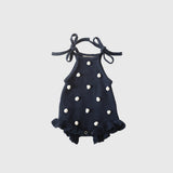 Emery | Knit Ruffle Romper