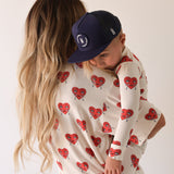 Sad Girl | Short Sleeve Women's Bamboo Pajamas