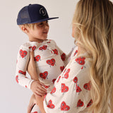 Sad Girl | Short Sleeve Women's Bamboo Pajamas