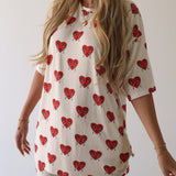 Sad Girl | Short Sleeve Women's Bamboo Pajamas