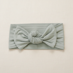 Sage Bamboo Head Wrap - Minimal Flat Lay