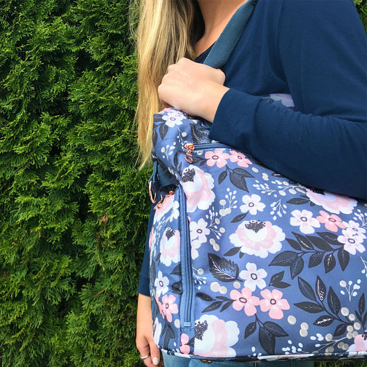 Lizzy Breast Pump Bag (Le Floral) Milk & Baby