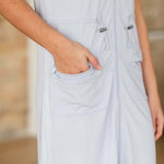 Scout Zip Front Athletic Midi Dress | Milk & Baby
