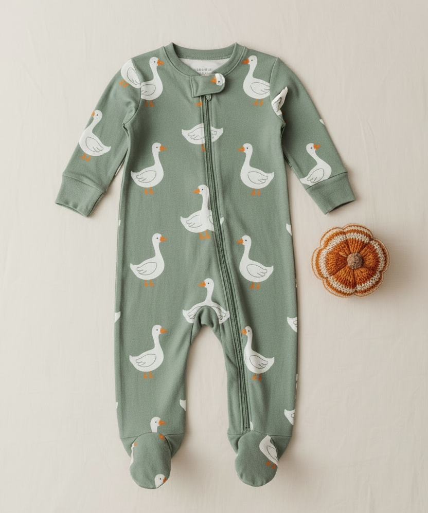 Silly Goose Fall Flat Lay - More Space