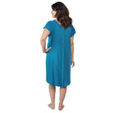 Blue Labor & Delivery Gown