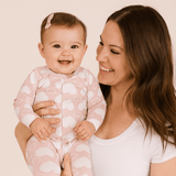 So Much Love Zipper Footie | Milk & Baby