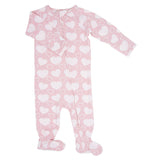 So Much Love Zipper Footie | Milk & Baby