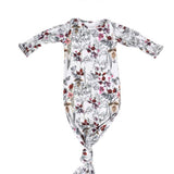 Floral Knotted Gown Set | Milk & Baby