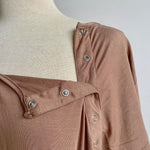 Soft as Butter Labor & Delivery Gown in Mocha | Milk & Baby