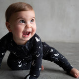 Spooky | Bamboo Zip Romper