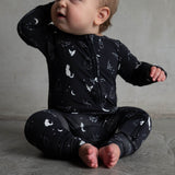 Spooky | Bamboo Zip Romper