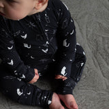 Spooky | Bamboo Zip Romper