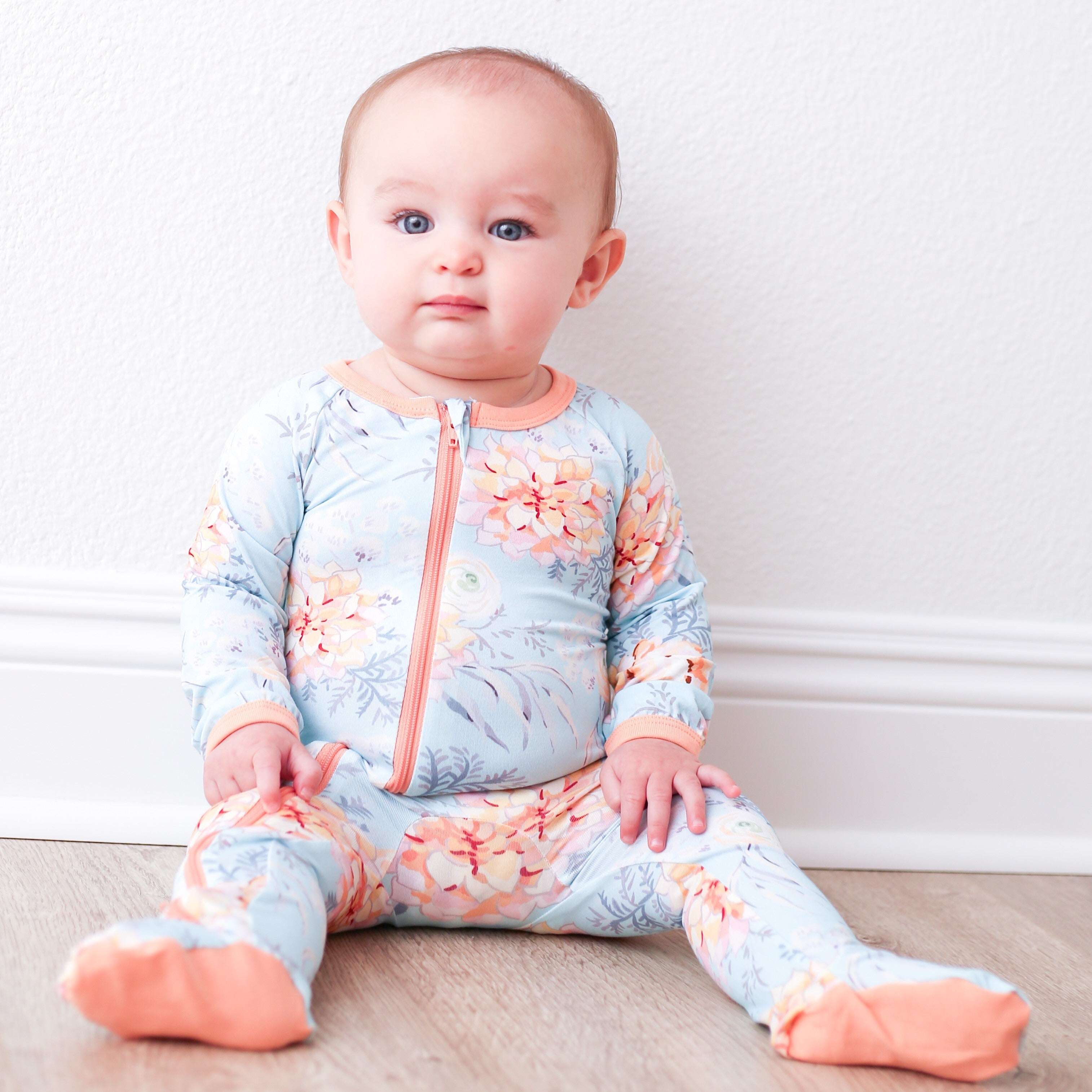 Dahlia Footie | Milk & Baby