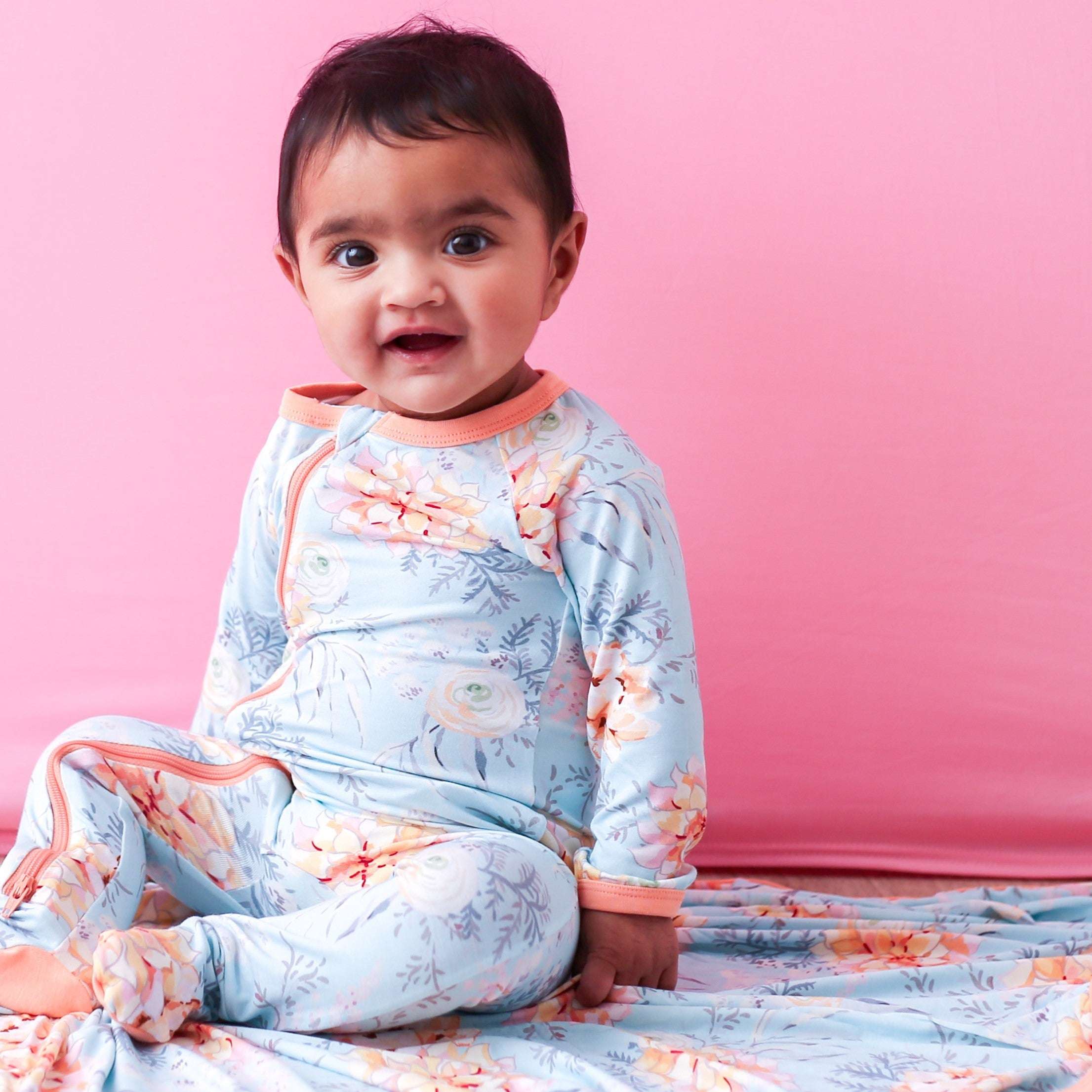 Dahlia Footie | Milk & Baby